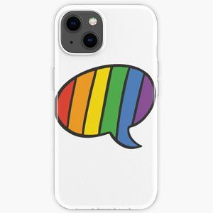 LGBTQ+ Message Bubble iPhone Case